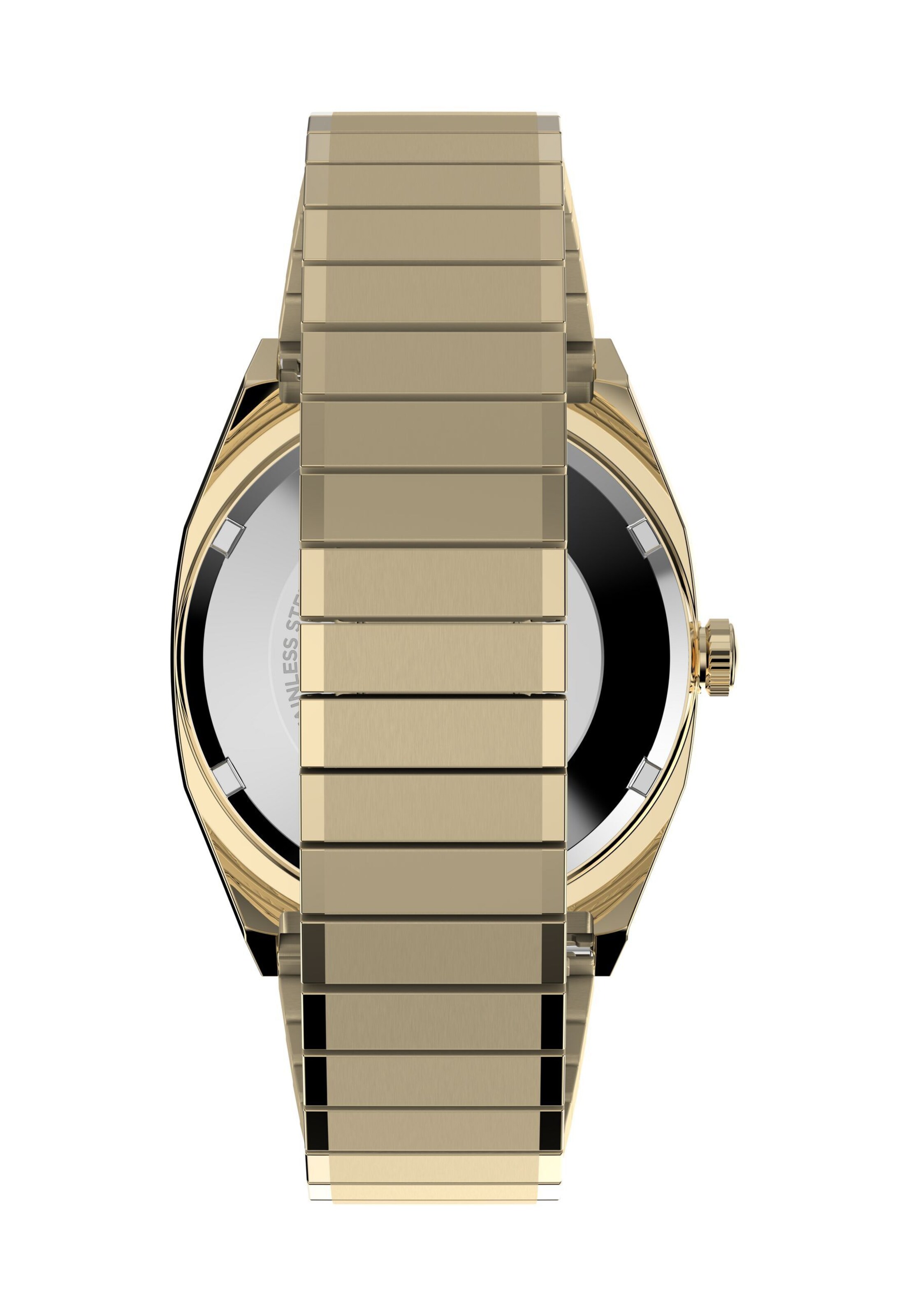 TIMEX Analoog horloge 'Automatic 1983 E Line Reissue' in Goud
