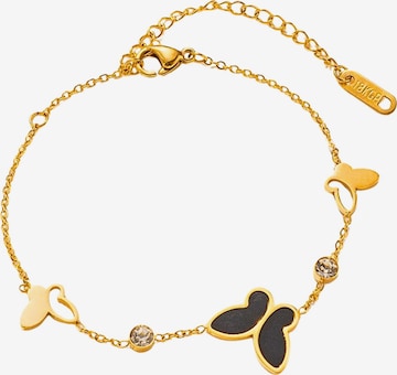 Engelsinn Bracelet in Black: front