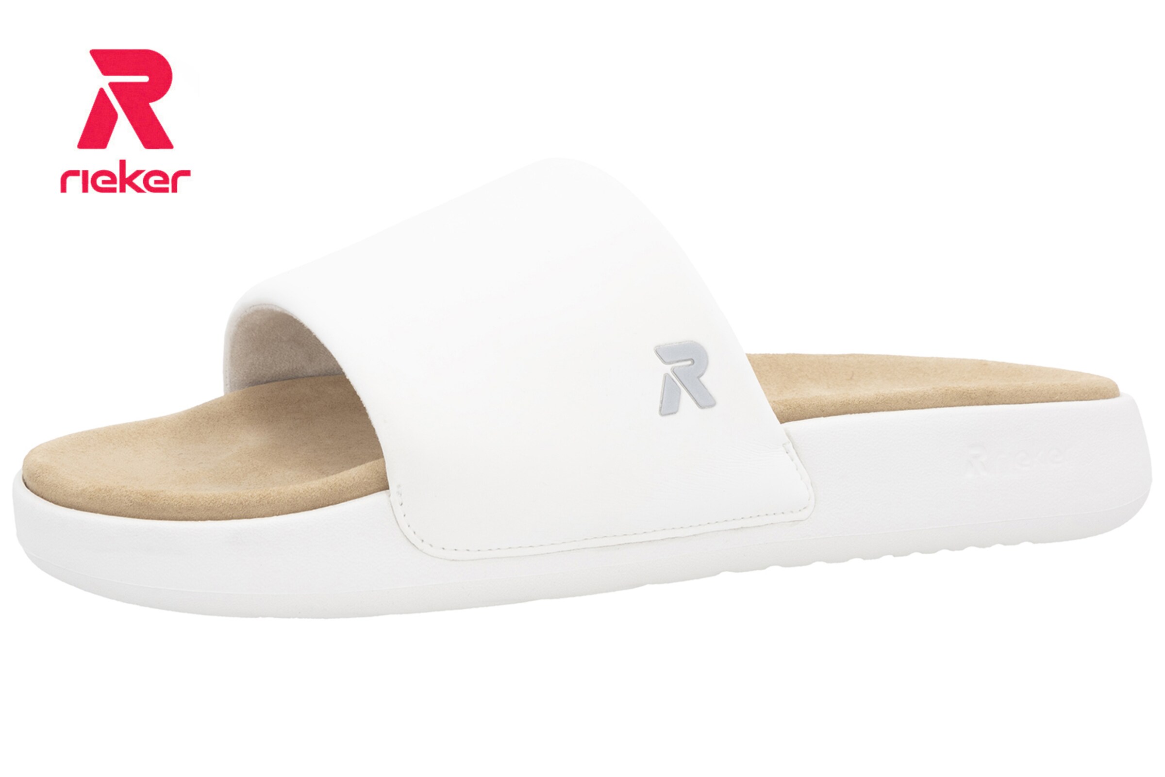 Mule ' U3250 ' Rieker Sport en blanc