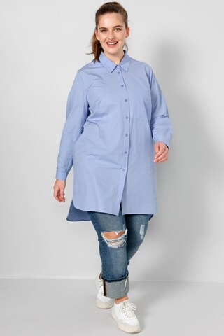 Sara Lindholm Blouse in Blue