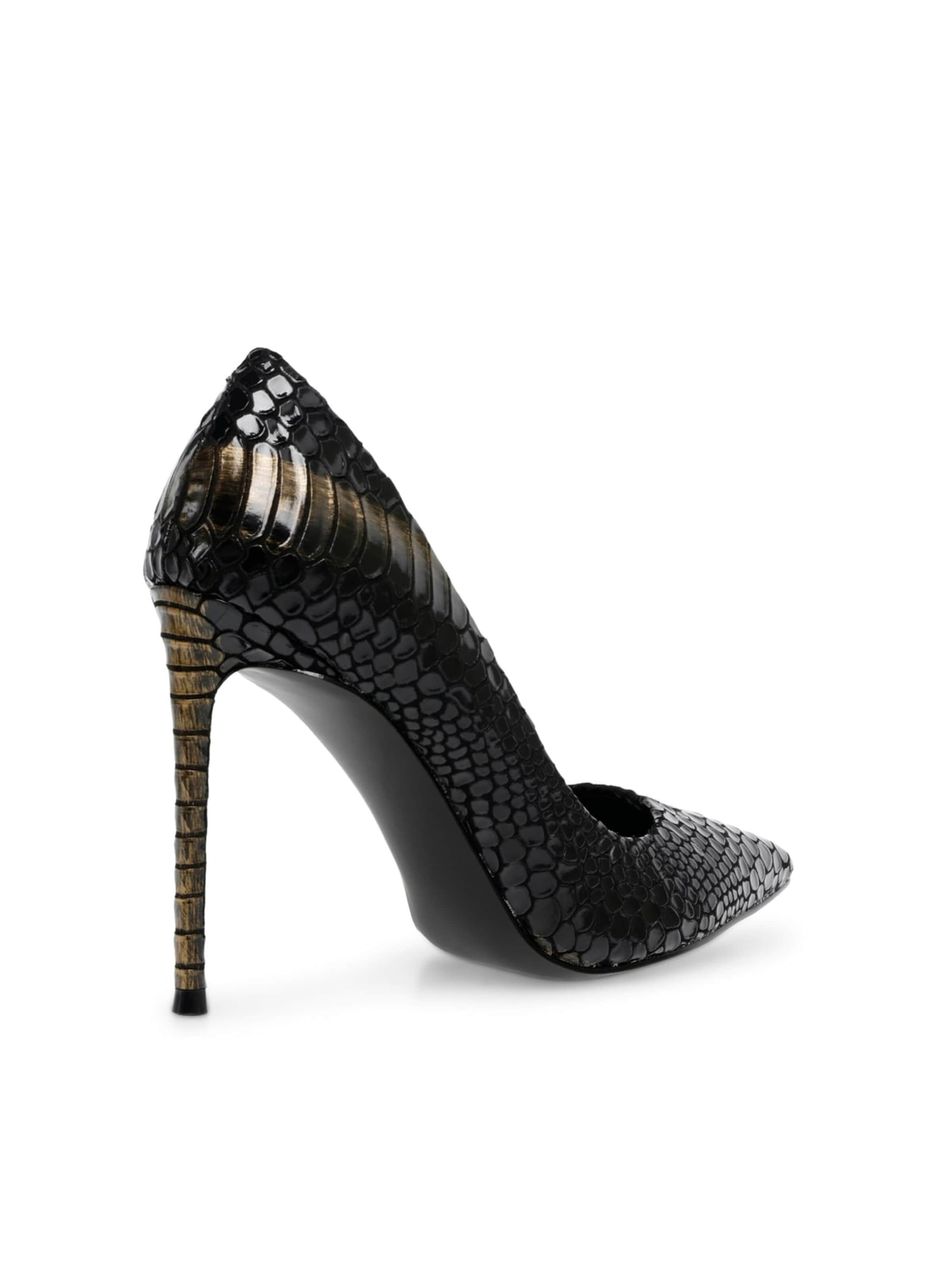 Escarpins 'VALA BLK/BRONZE' STEVE MADDEN en noir