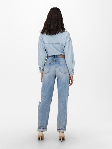 ONLY Regular Jeans 'Inc Robyn' in Blau