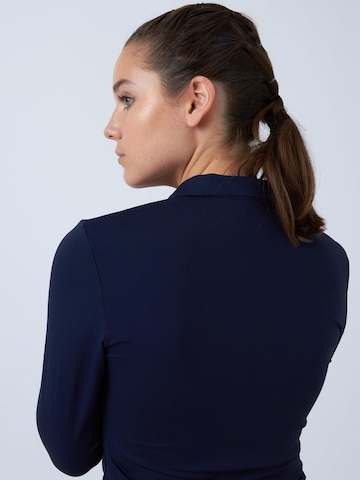 Maglia funzionale 'Long Sleeve Polo Shirt' di SPORTKIND in blu
