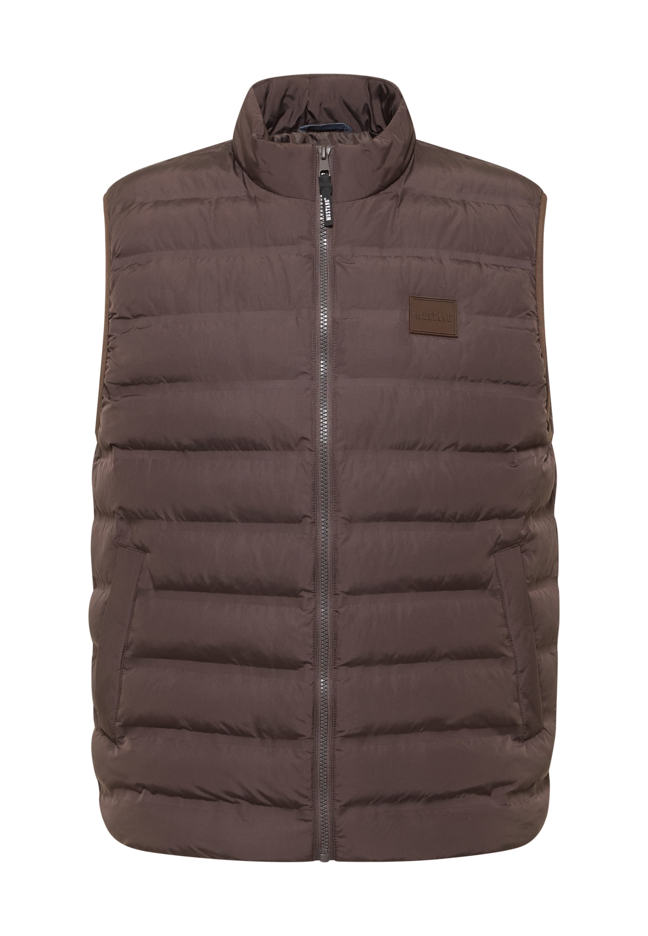 MUSTANG Vest ' Style Dublin ' in Brown: front