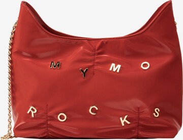 myMo ROCKS Schoudertas in Rood: voorkant