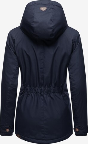 Ragwear Winter jacket 'Monade' in Blue