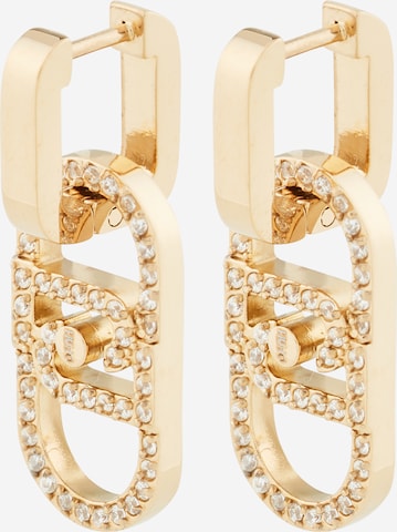 Cercei de la Liu Jo pe auriu: față