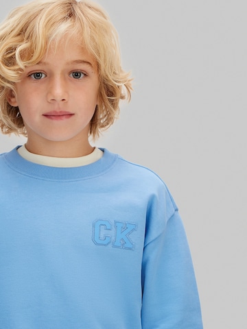 Calvin Klein Jeans Sweatshirt in Blauw