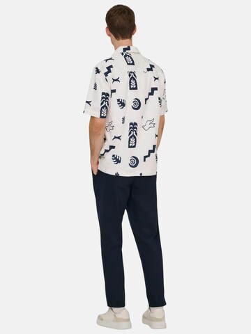 Only & Sons Tapered Pants 'ONSLEO' in Blue