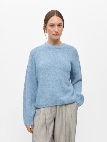OBJECT Sweater 'OBJSAGGIA' in Blue: front