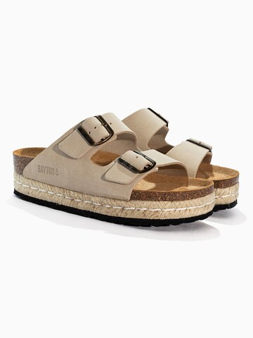 Mule 'ALCEE' Bayton en beige