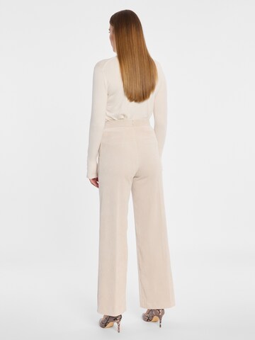 Ana Alcazar Wide leg Broek 'Adimy' in Wit