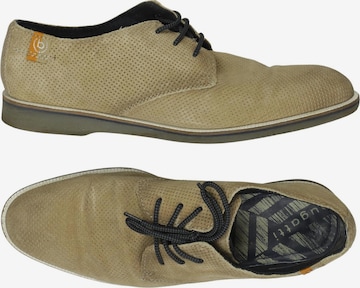 bugatti Halbschuh 43 in Beige: Vorderseite