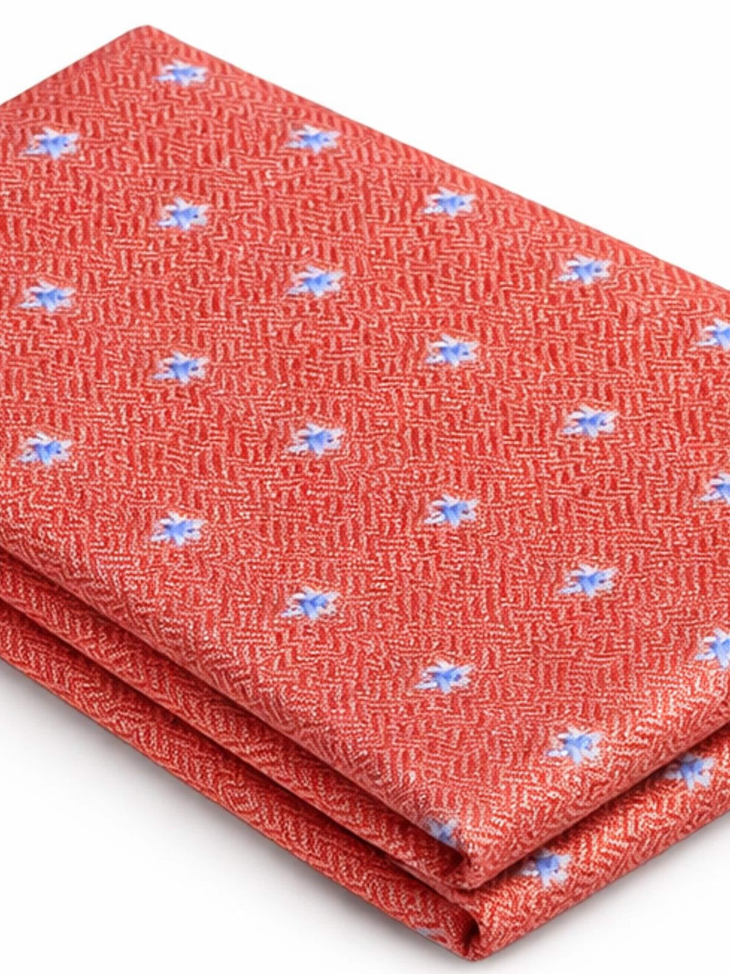 Suitable Pocket square in Red