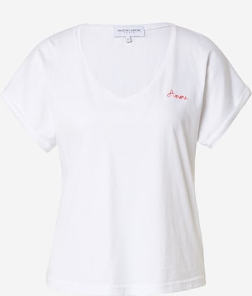 Maison Labiche T-Shirt 'CHATEAU' in Weiß: predná strana