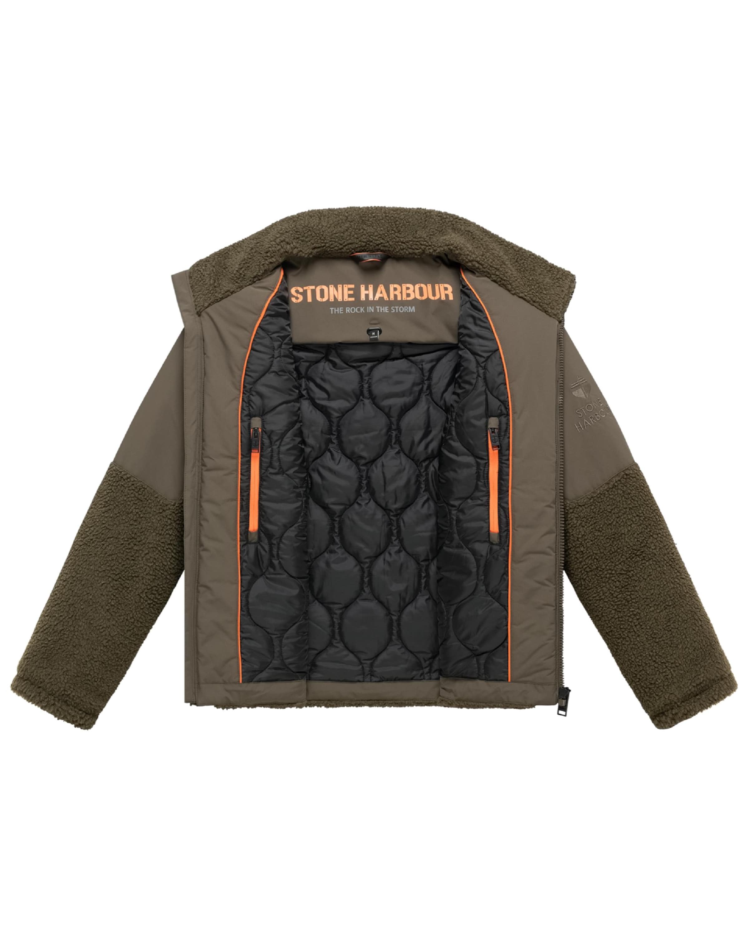 Giacca invernale 'Riveen XX' di STONE HARBOUR in verde
