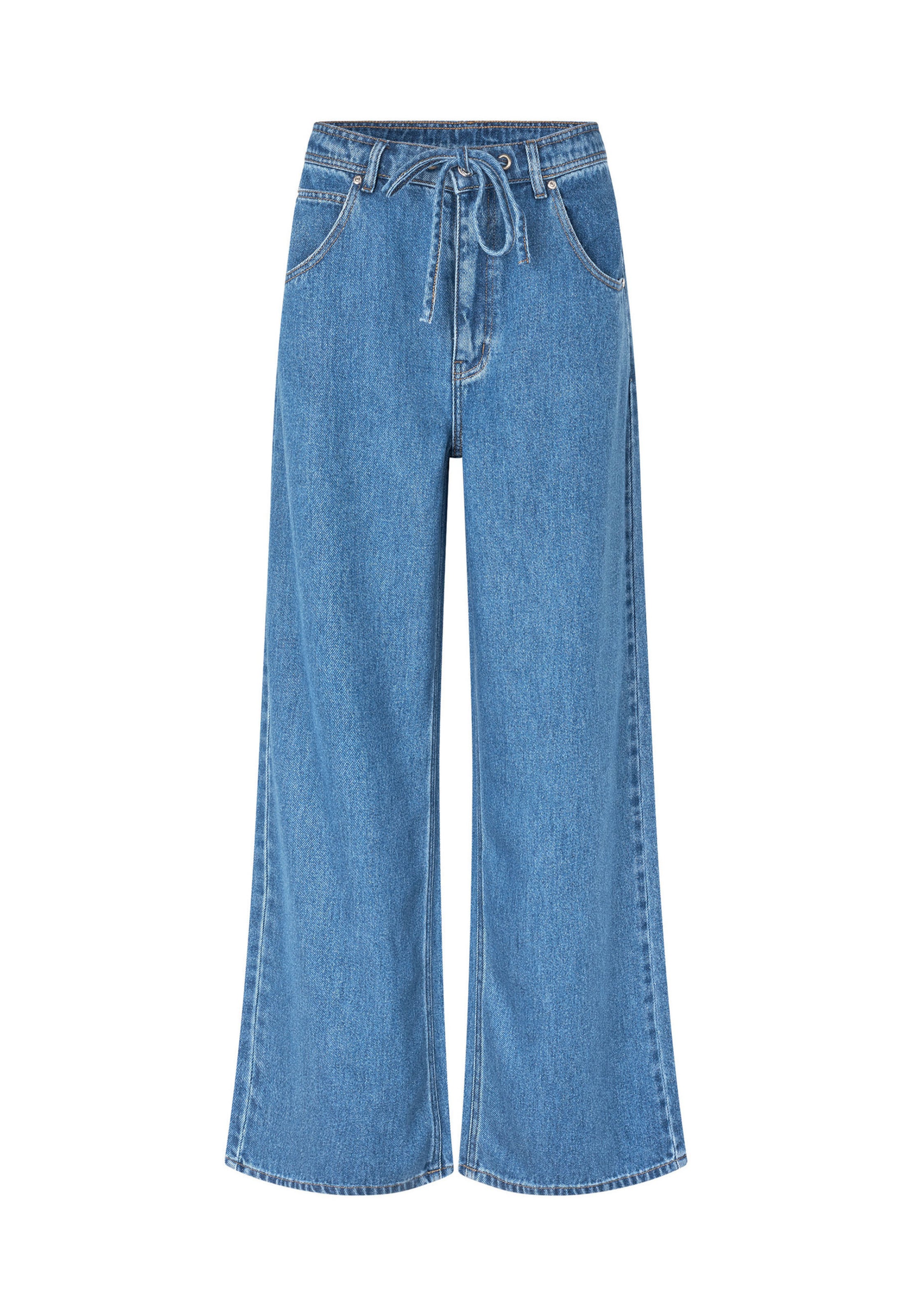 SECOND FEMALE - regular Vaquero 'Irvina' en azul: frente