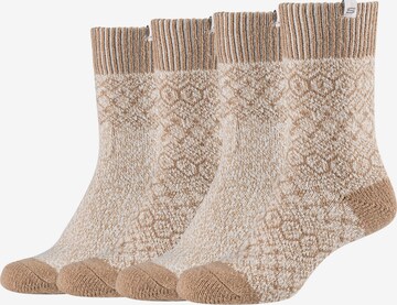 SKECHERS Socken in Beige: predná strana