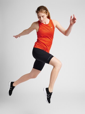 Newline Funktionsbluse i orange