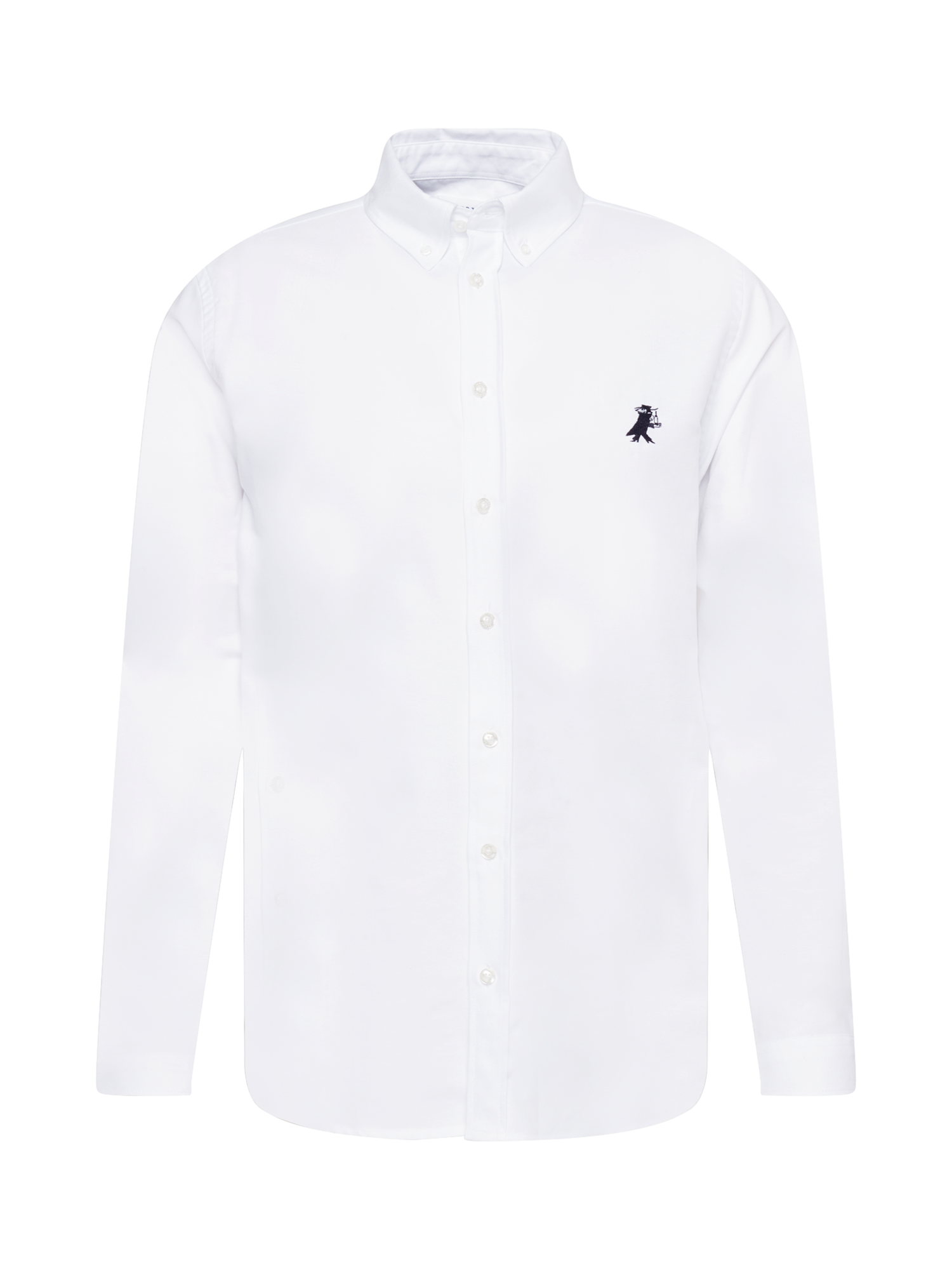 Camicie da uomo E1dre Libertine-Libertine Hemd in Bianco 