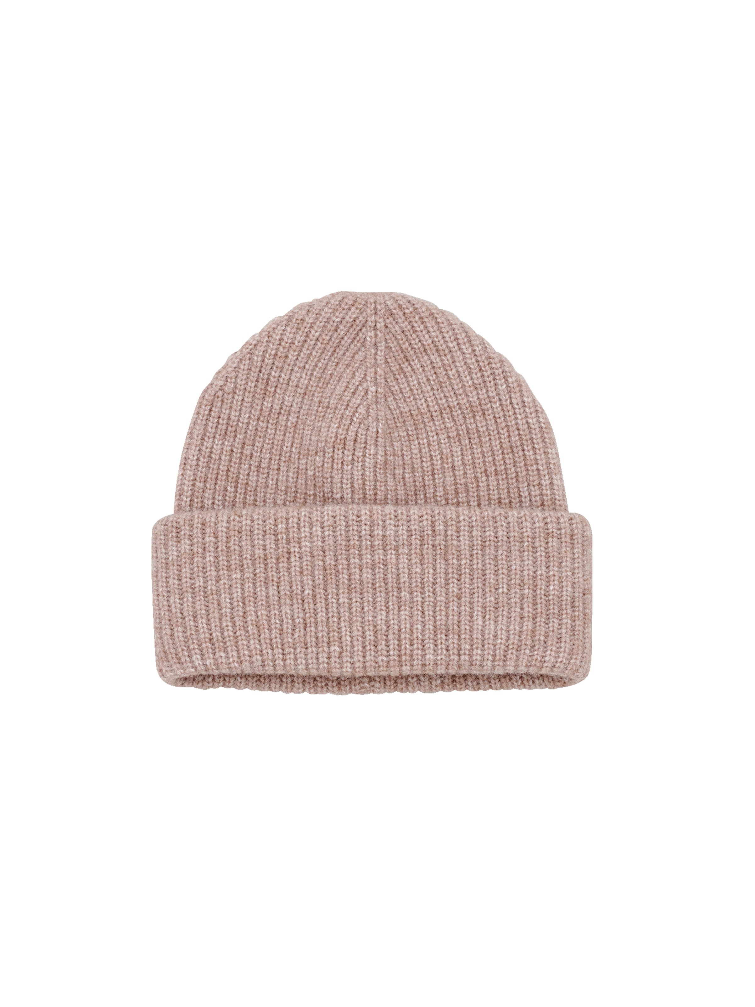 EDITED Beanie &#x27;Reza&#x27; in Brown: front