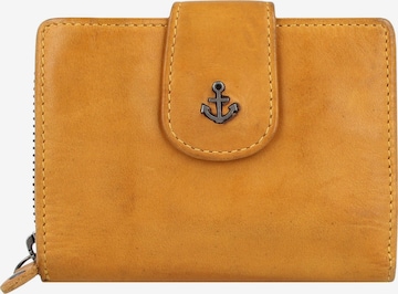 Harbour 2nd Wallet 'Isidora' in Yellow: front