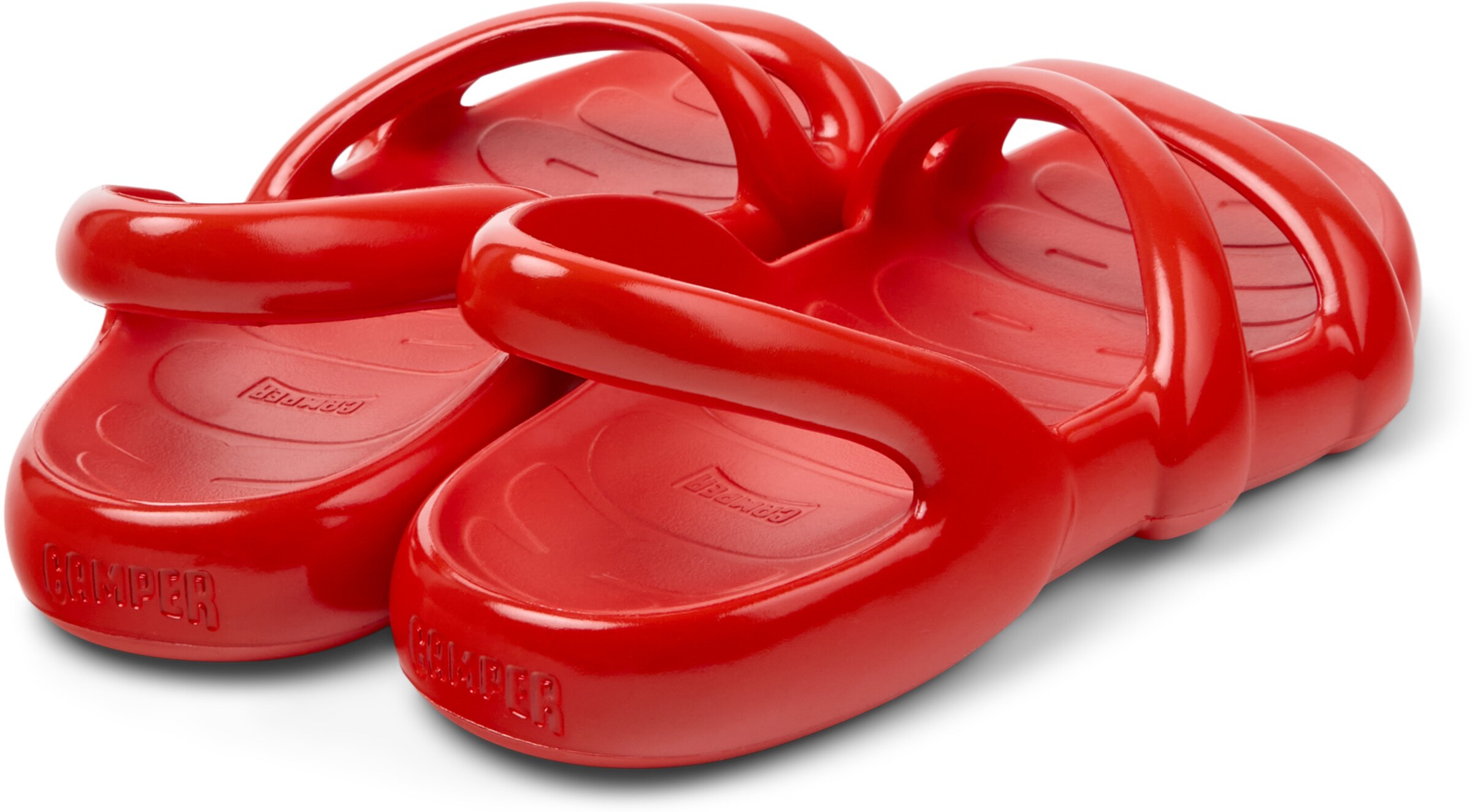 CAMPER Sandale 'Kobarah' in Rot