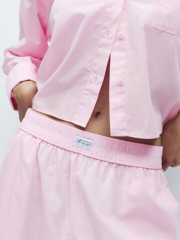 Pantaloncini da pigiama di Marks & Spencer in rosa