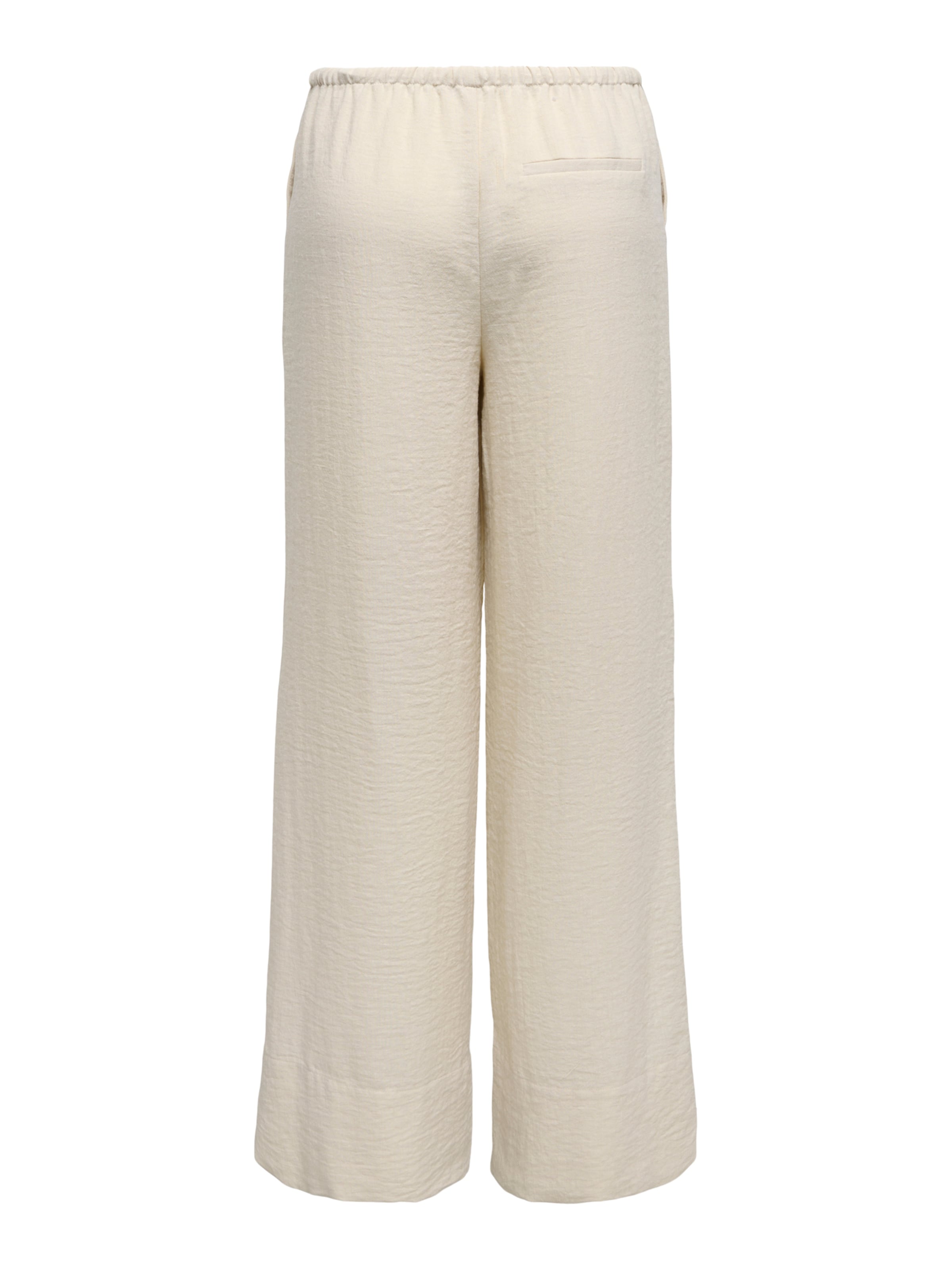 JDY Wide leg Trousers 'JDYCARA' in Beige