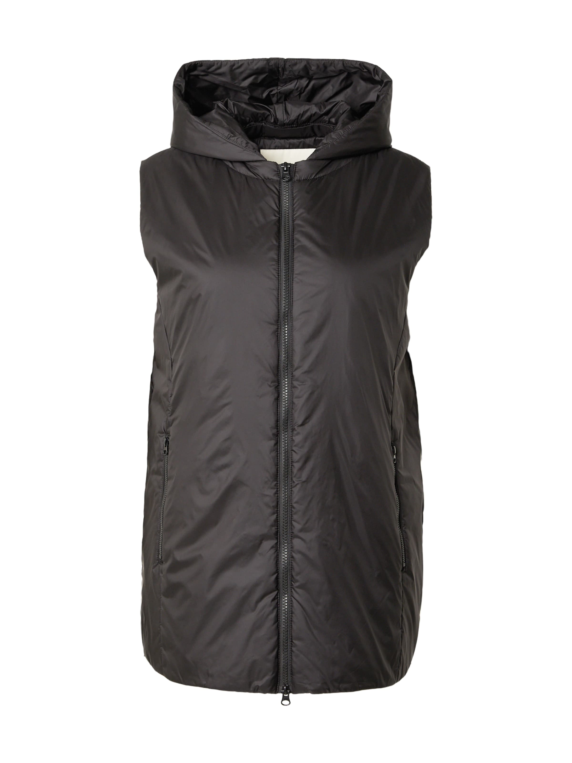 MM by Max Mara - Chaleco 'LESEDRA' en negro: frente