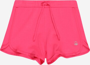 UNITED COLORS OF BENETTON Pants in Pink: front