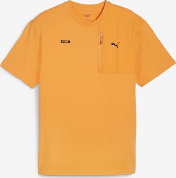 T-Shirt fonctionnel 'DESERT ROAD' PUMA en orange : devant