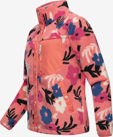 Jachetă  fleece 'Appopis' de la Ragwear pe portocaliu