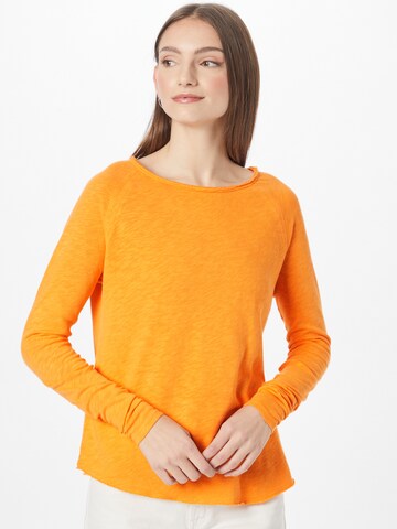 AMERICAN VINTAGE Longsleeve 'Sonoma' in Orange: predná strana