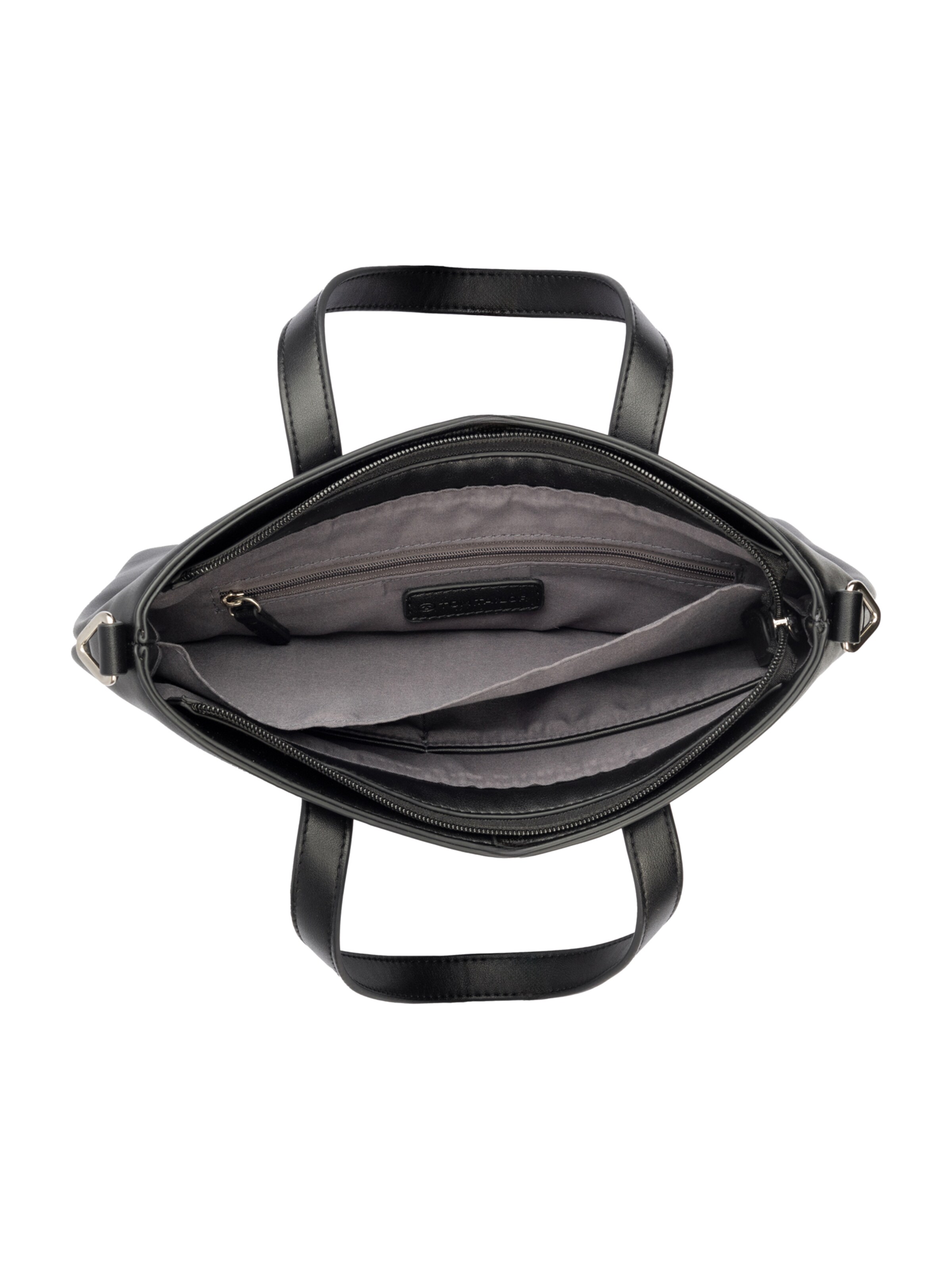 TOM TAILOR Käekott 'Poppy', värv must