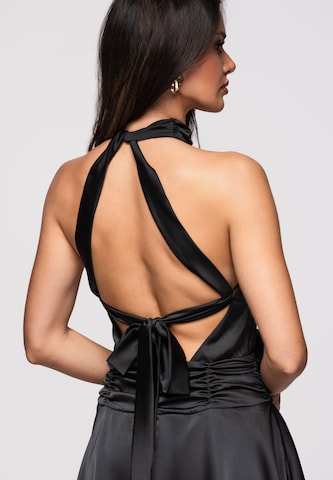 Ombre Abendkleid in Schwarz