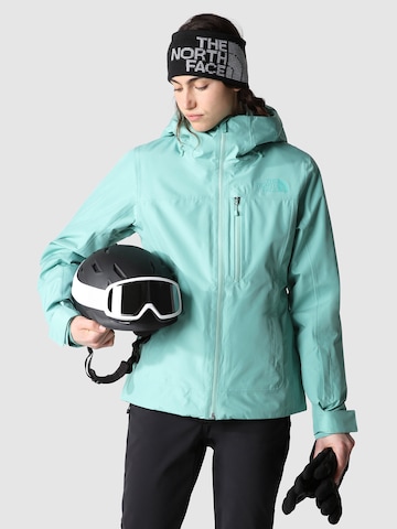 THE NORTH FACE Kurtka sportowa 'DESCENDIT' w kolorze zielony: przód