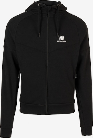 Vestes d’entraînement Gorilla Wear en noir : devant