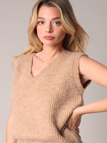 Pull-over 'PIA' Deeluxe en beige