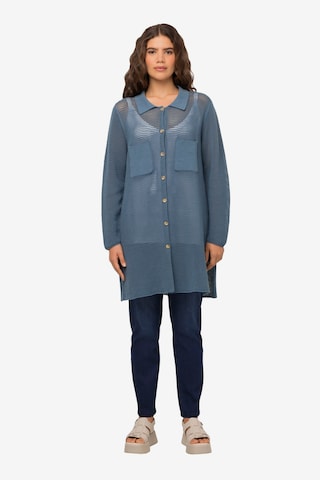 Ulla Popken Knit Cardigan in Blue