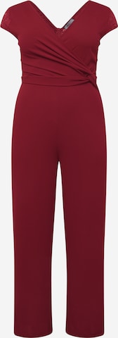 WAL G. Jumpsuit 'CONNOR' in Red: front