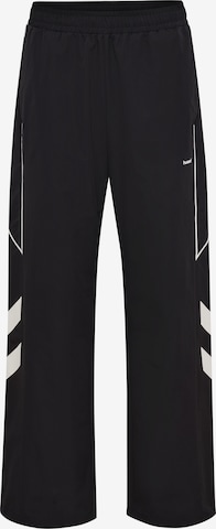 Hummel Regular Sports trousers in Black: front