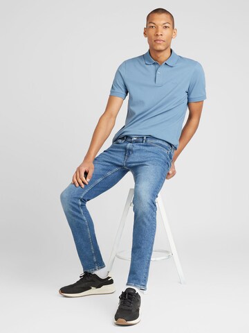 BOSS Poloshirt 'Pallas' in Blau