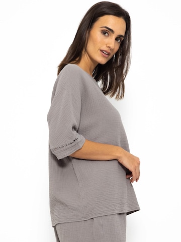 SASSYCLASSY Schlafshirt in Grau