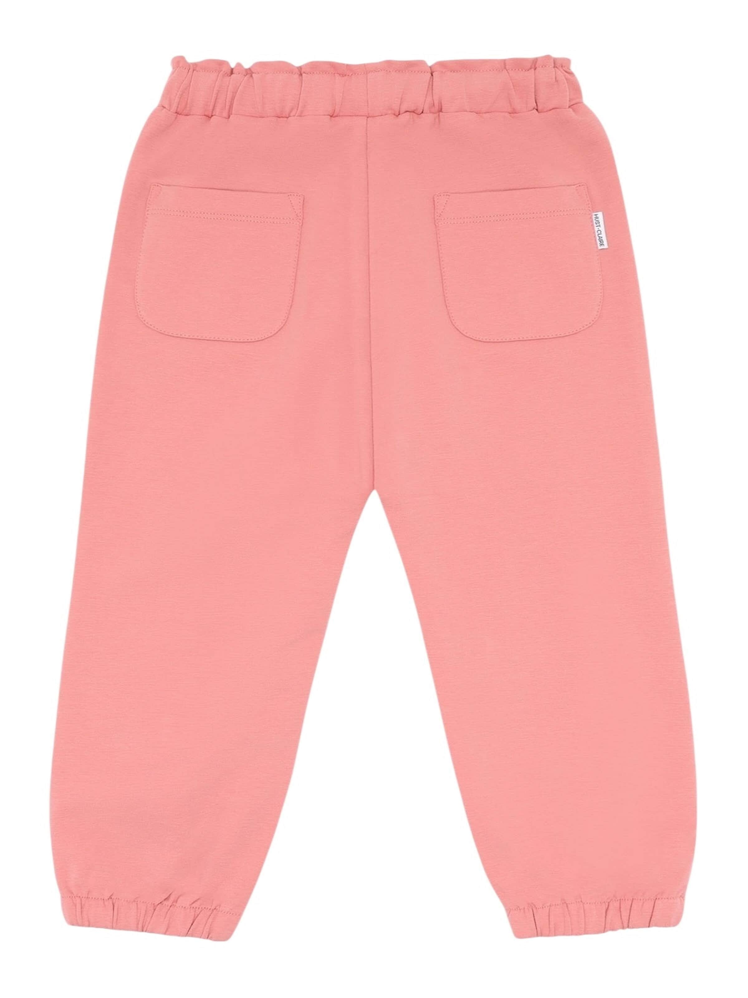 Hust & Claire Regular Pants 'Sweatpants „Thilde Solid“ von Hust & Claire' in Pink