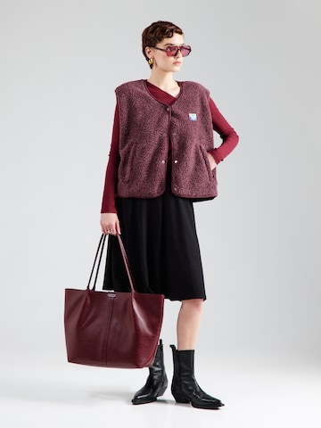AMERICAN VINTAGE Bodywarmer 'Hoktown' in Rood