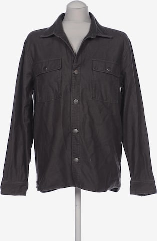 WEEKDAY Button Up Shirt in M in Grey: front