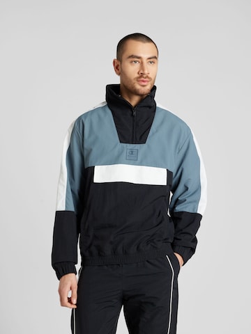 Champion Authentic Athletic Apparel Tussenjas in Zwart: voorkant