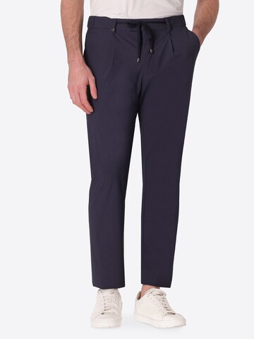 Distretto12 - Tapered Pantalón funcional 'High-Perform12 Rio Pence Sequoia' en azul: frente