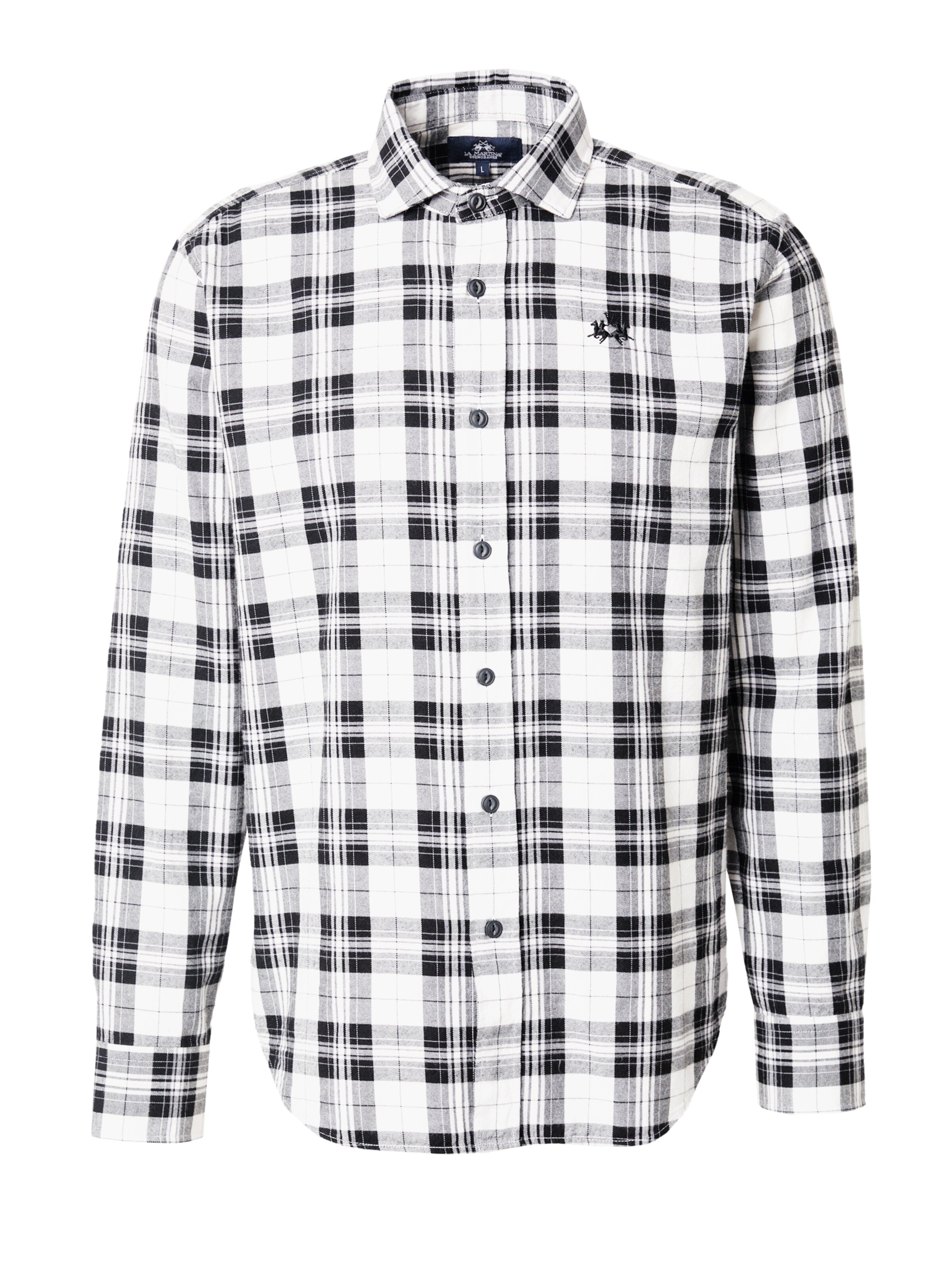 La Martina Srajca | črna / bela barva, Prikaz izdelka